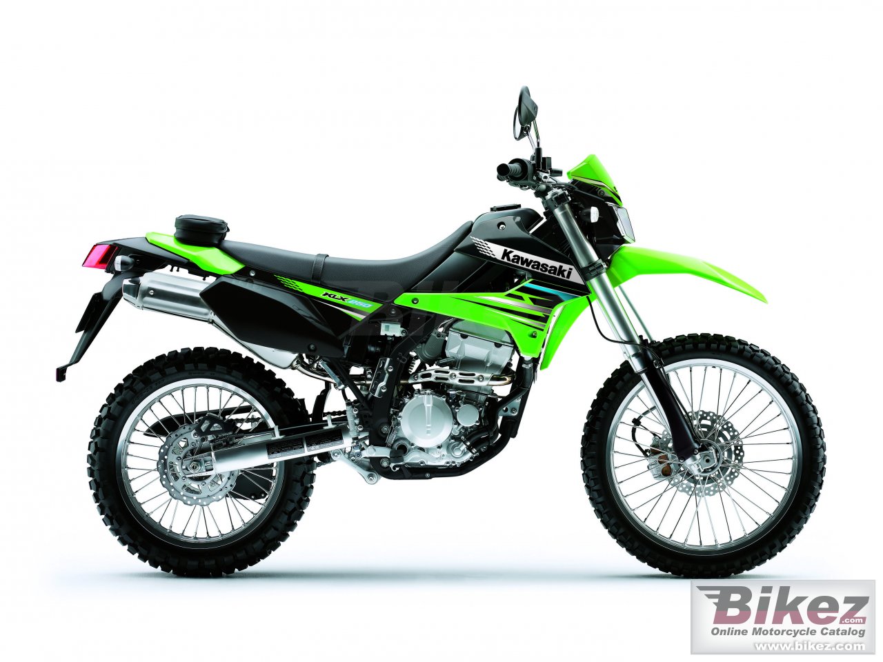Big Kawasaki klx 250 picture and wallpaper from Bikez.com
